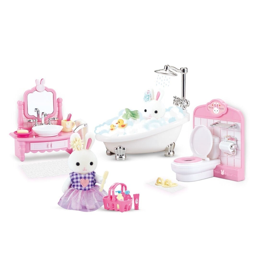 BIG06620 BAY DREAMY MINI TAVSAN - BUYUK BANYO OYUN SETI
