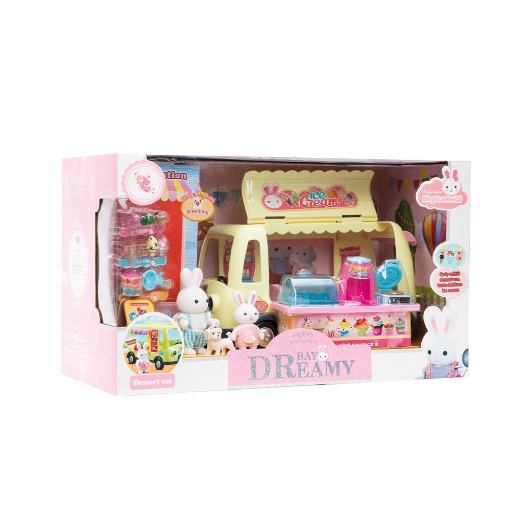 BIG06622 BAY DREAMY MINI TAVSAN - DONDURMA KARAVANI OYUN SETI