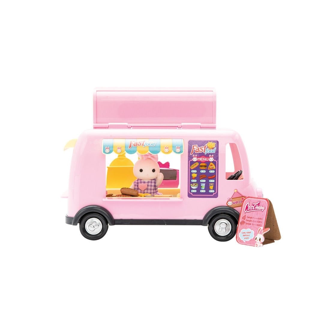 BIG06623 BAY DREAMY MINI TAVSAN - FAST FOOD KARAVANI OYUN SETI