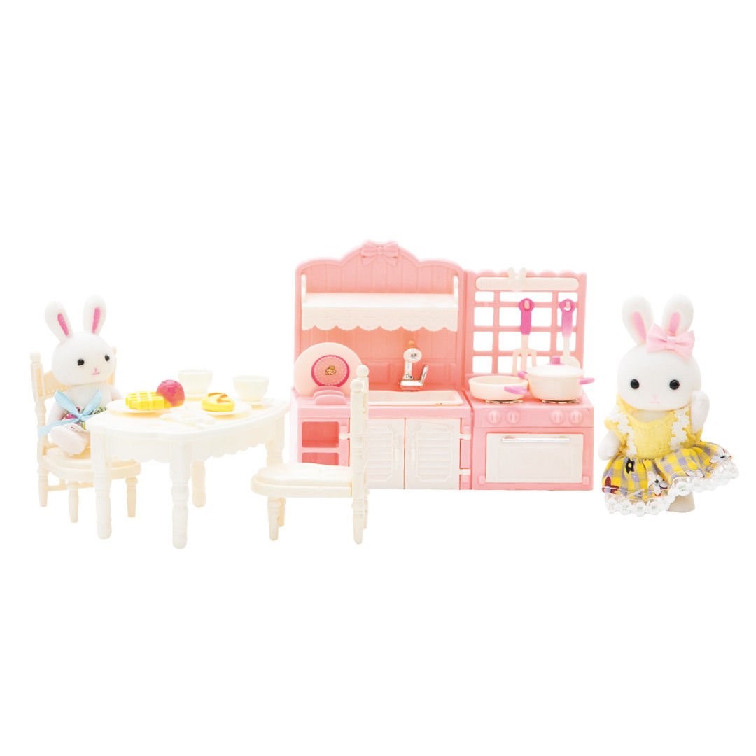 BIG06626 BAY DREAMY MINI TAVSAN - CIFT KATLI MUTFAK OYUN SETI