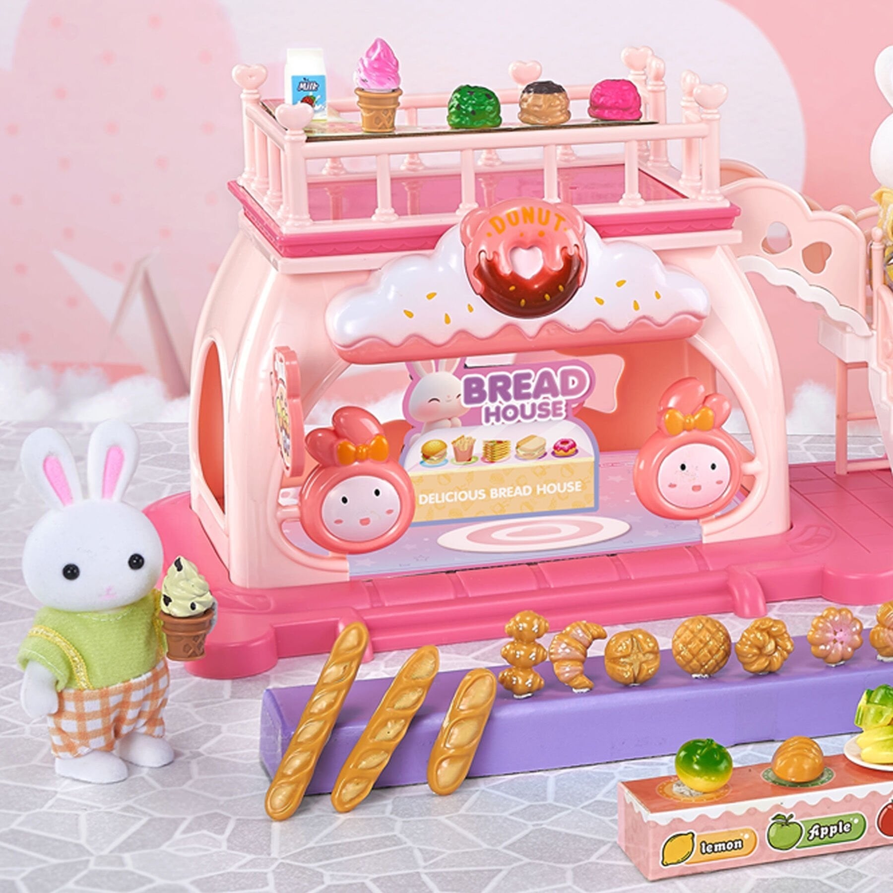 BIG06712 BAY DREAMY MINI TAVSAN - BUYUK FIRIN SETI