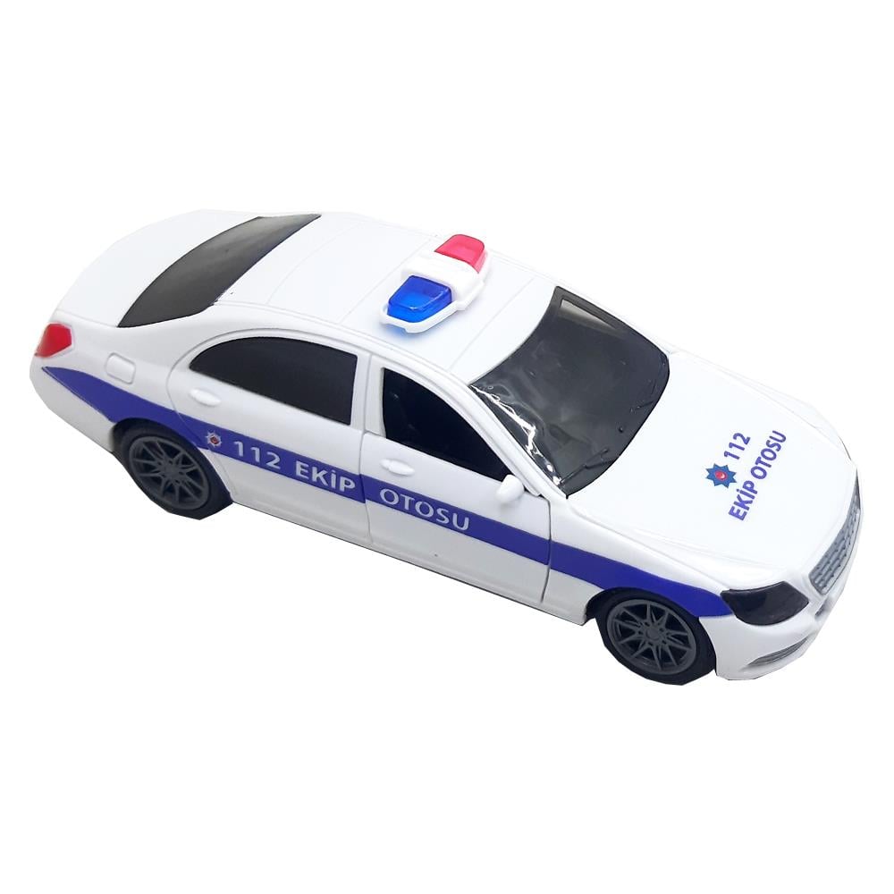 Birlik Oyuncak 8 Li Sürtmeli Polis Arabası 8005A