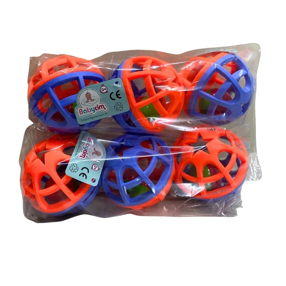 Birlik Oyuncak Babycim Soft Plastik Çıngıraklı Top URT044-001