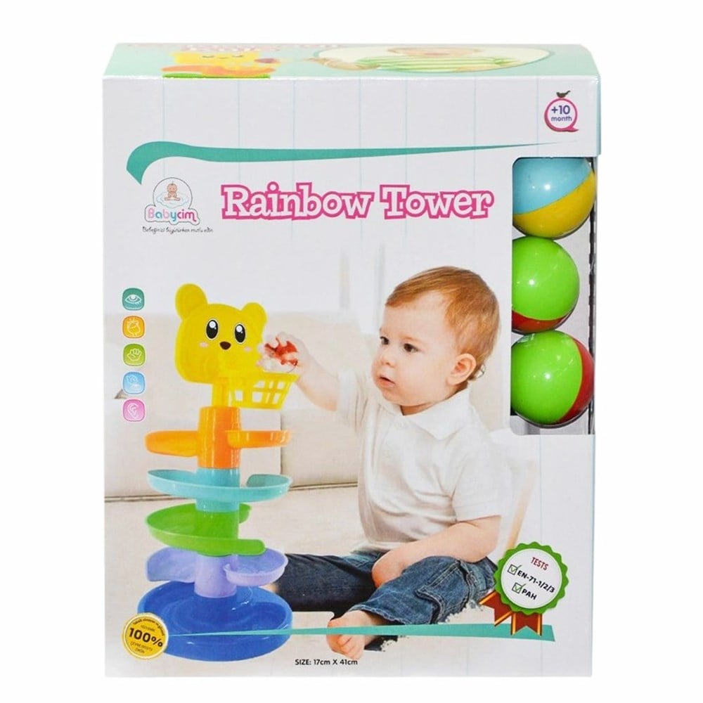 Birlik Oyuncak Gökkuşağı Kule URT021-002
