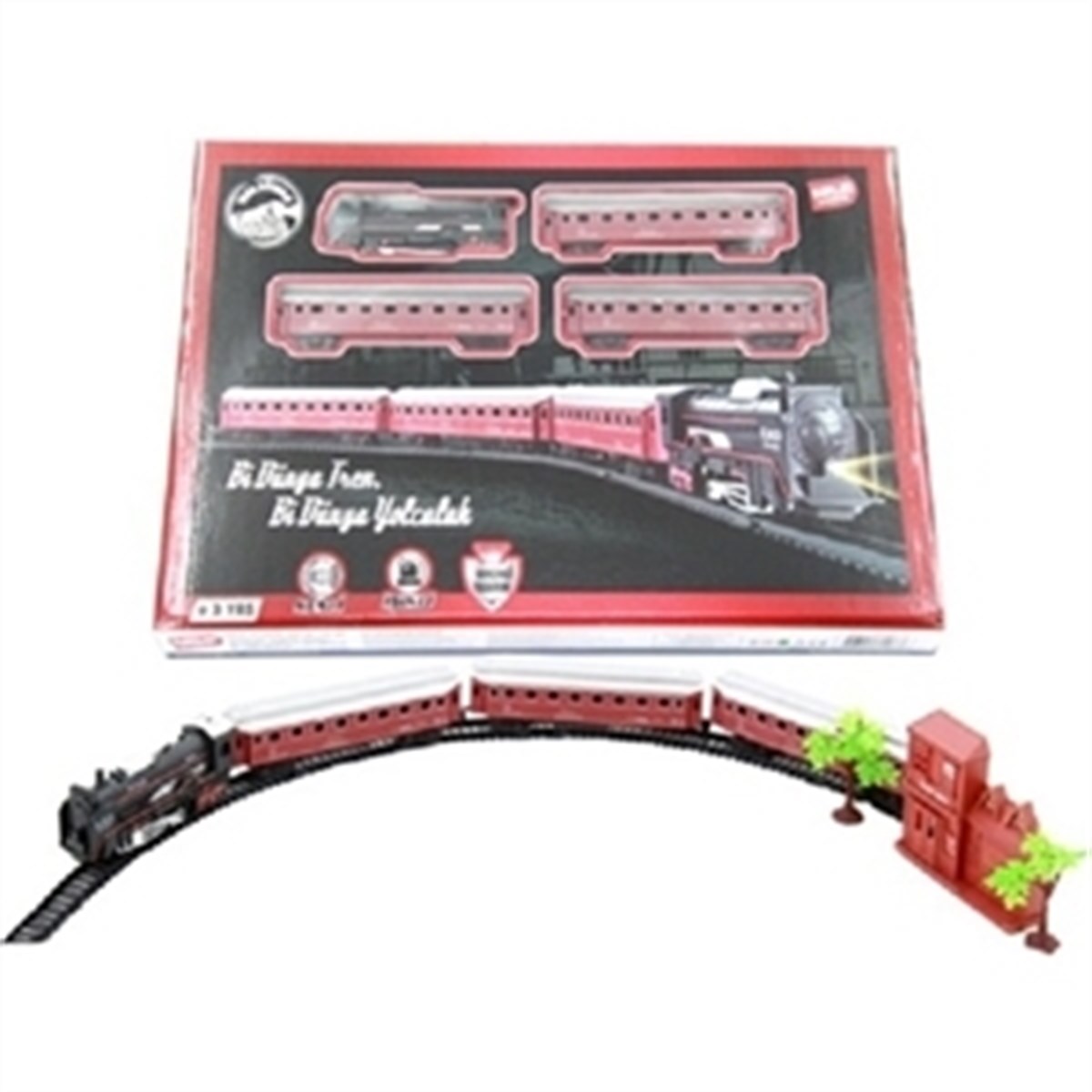 Birlik Oyuncak Orta Boy Tren Seti