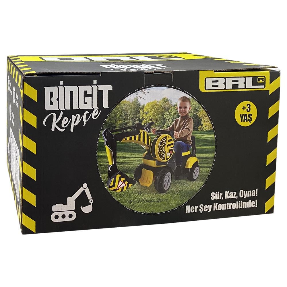 Birlik Oyuncak Pedalsız Bin Git İnşaat Aracı Kepçe URT030-001