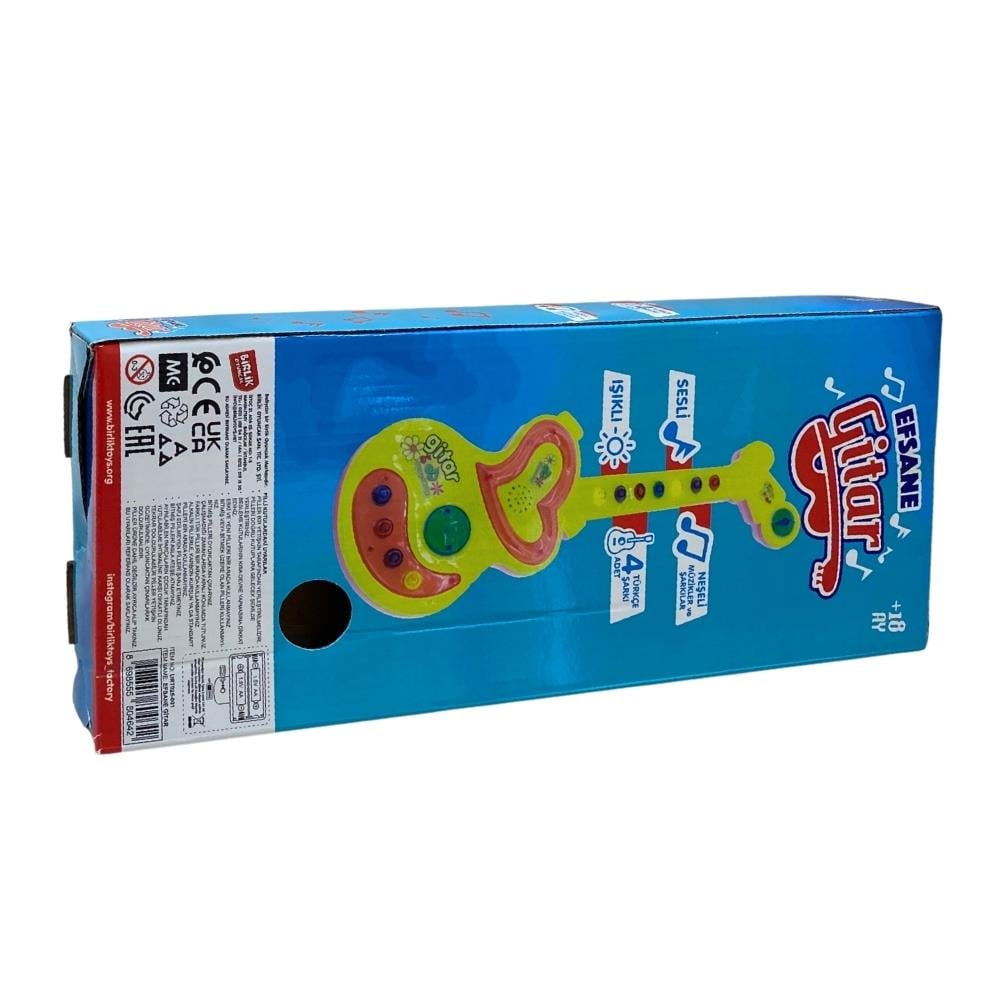 Birlik Oyuncak Türkçe Müzikli Gitar URT025-001