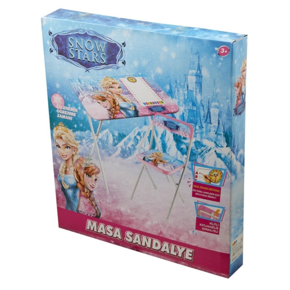 BRN-0803 DERS CALISMA MASASI SNOW STAR-4 LU
