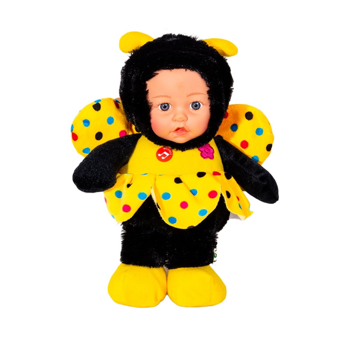 Can-Em Oyuncak Türkçe Müzikli Arı Peluş Bebek