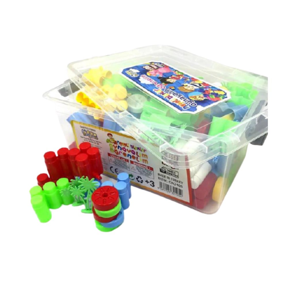 CAN OYUNCAK 108 PARÇA NEŞELİ BLOKLAR LEGO