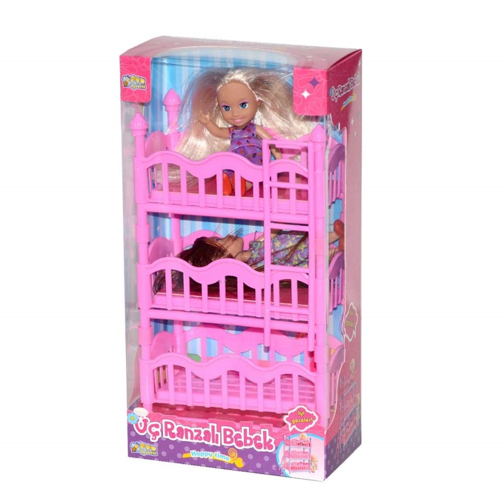 Can Oyuncak Kutuda Üç Ranzalı Bebek 942