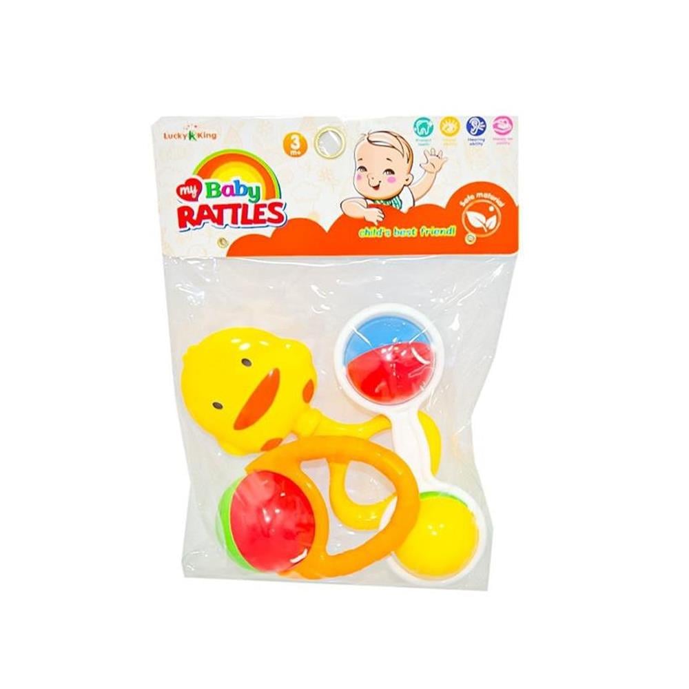 Can Oyuncak Poşetli 3 Lü Çıngırak K225D301/309