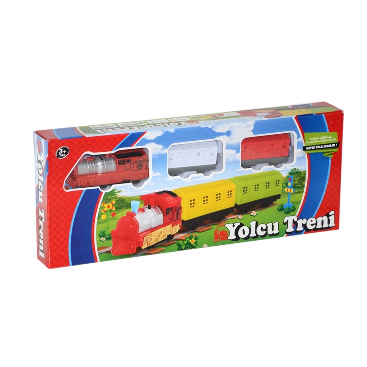 Canem Oyuncak Kutulu Pilli Yolcu Treni 