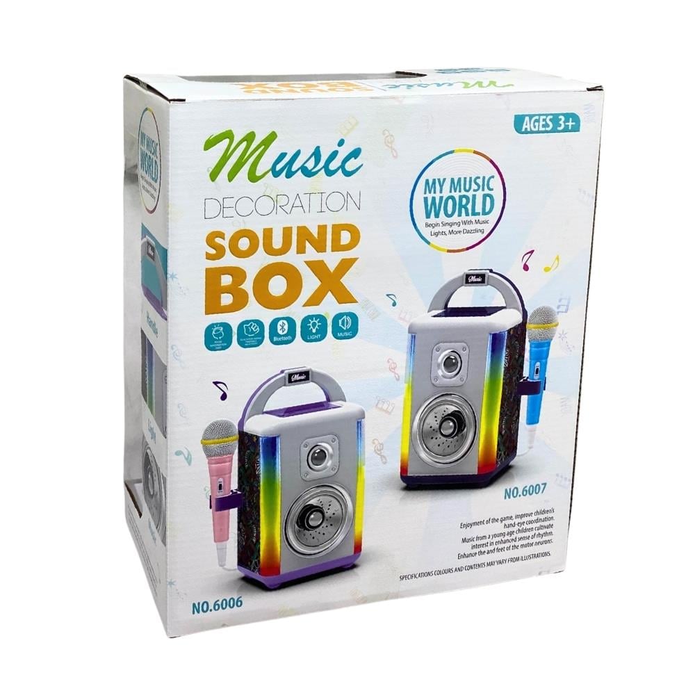 Canem Oyuncak Mikrofonlu Müzik Kutusu 6006
