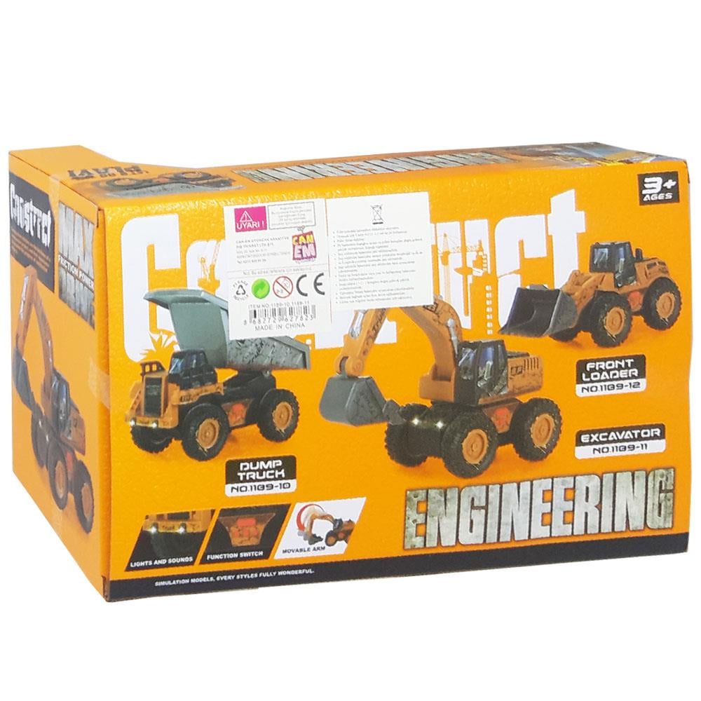 Canem Oyuncak Sesli Işıklı Dozer Kamyon 1189-10-11
