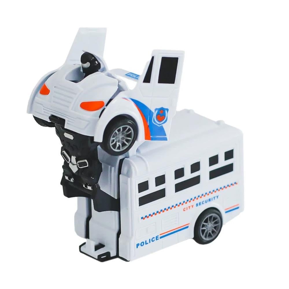 Canem Oyuncak Sürtmeli Robot Olan Otobüs JKL-838