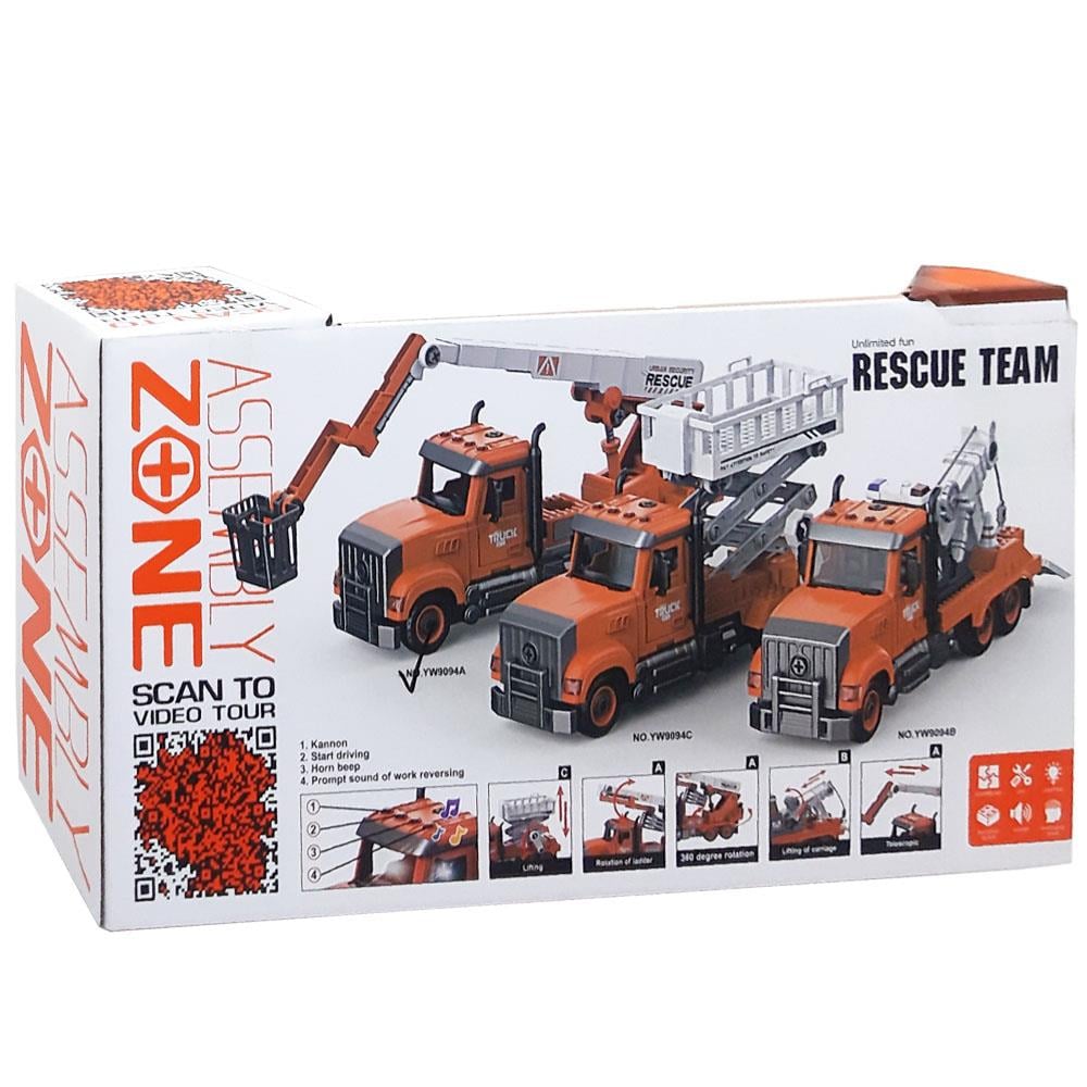 Canem Oyuncak Sürtmeli Sesli Işıklı İş Makinaları YW9094AB