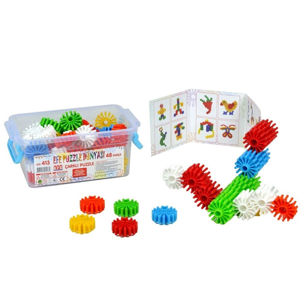 Çarklı Puzzle 48 Parça 413