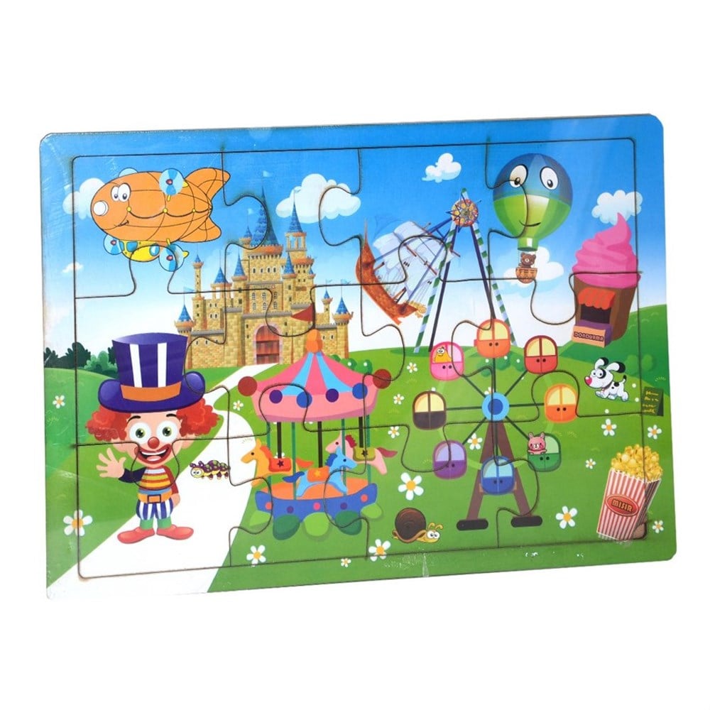 Cc Oyuncak Ahşap Puzzle 12 Parça AHS001/6