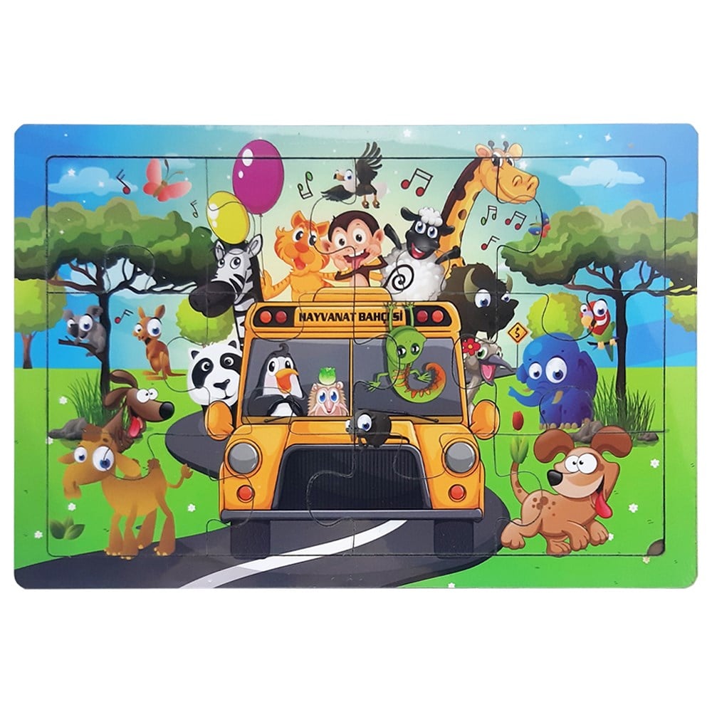 Cc Oyuncak Ahşap Puzzle 48 AHS002/6