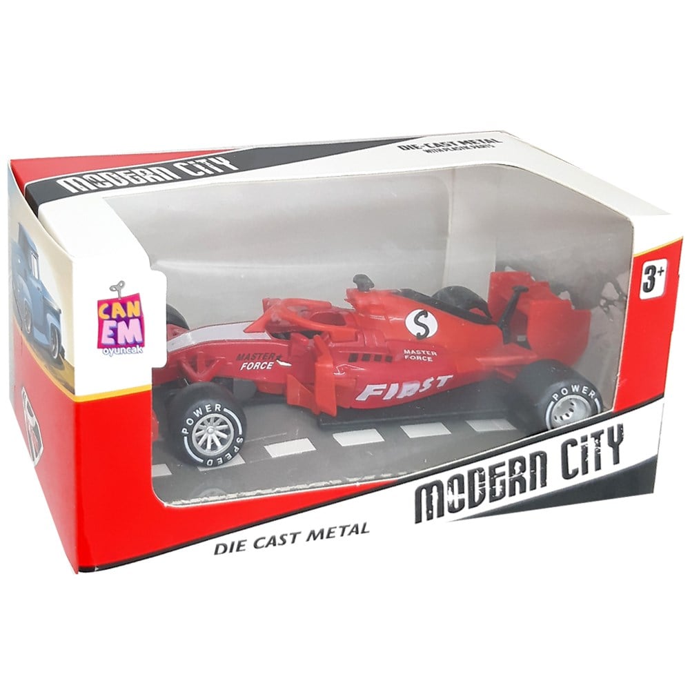 Çekbıraklı Diecast Formula Yarış Arabası 12 Cm M8708