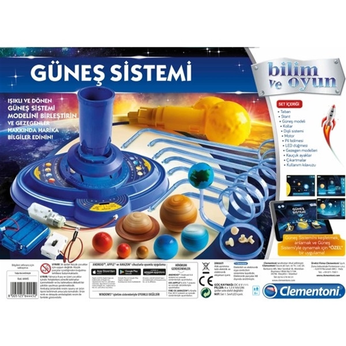Clemantoni Bilim ve Oyun Güneş Sistemi