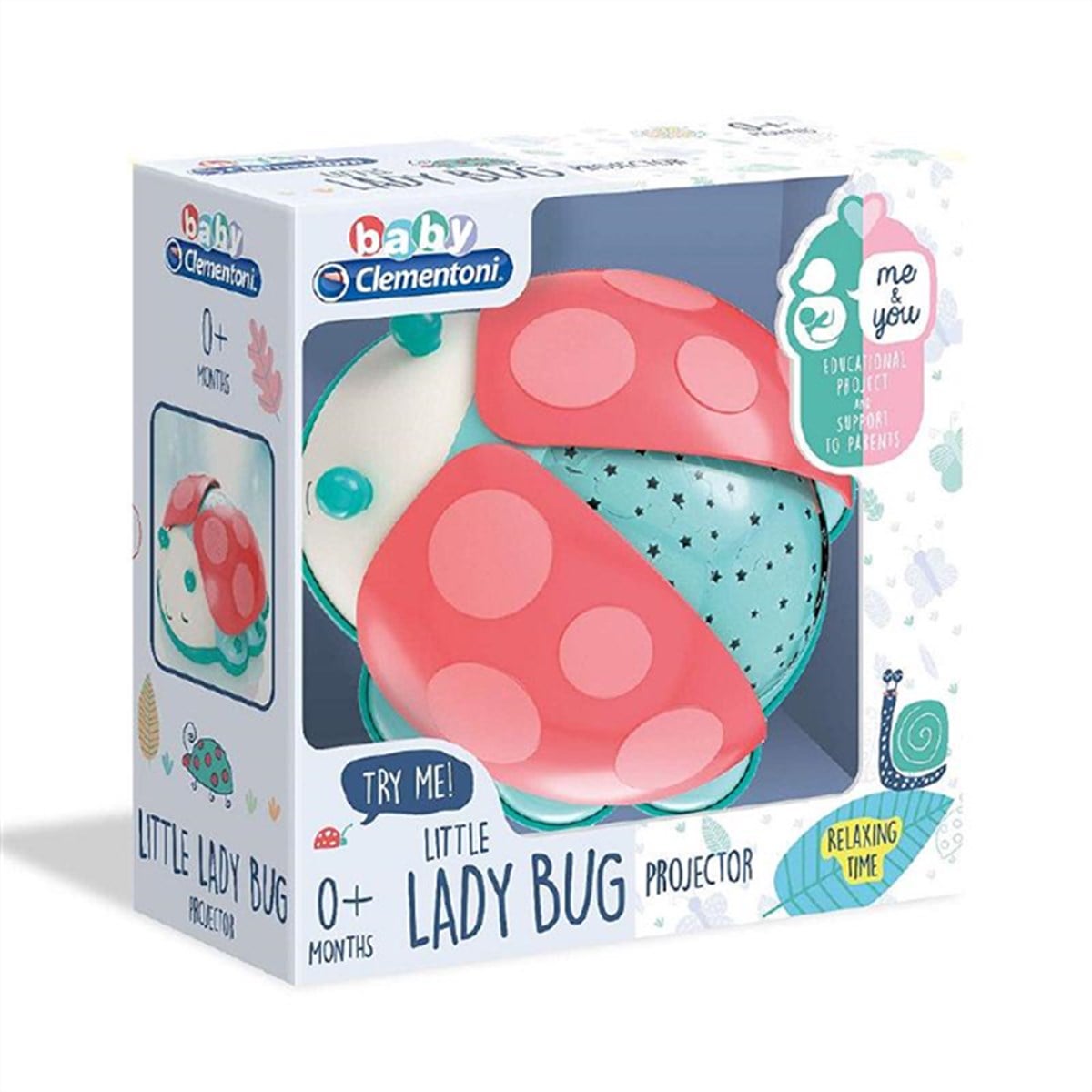 Clementoni Baby Projektör Uğur Böceği YENİ