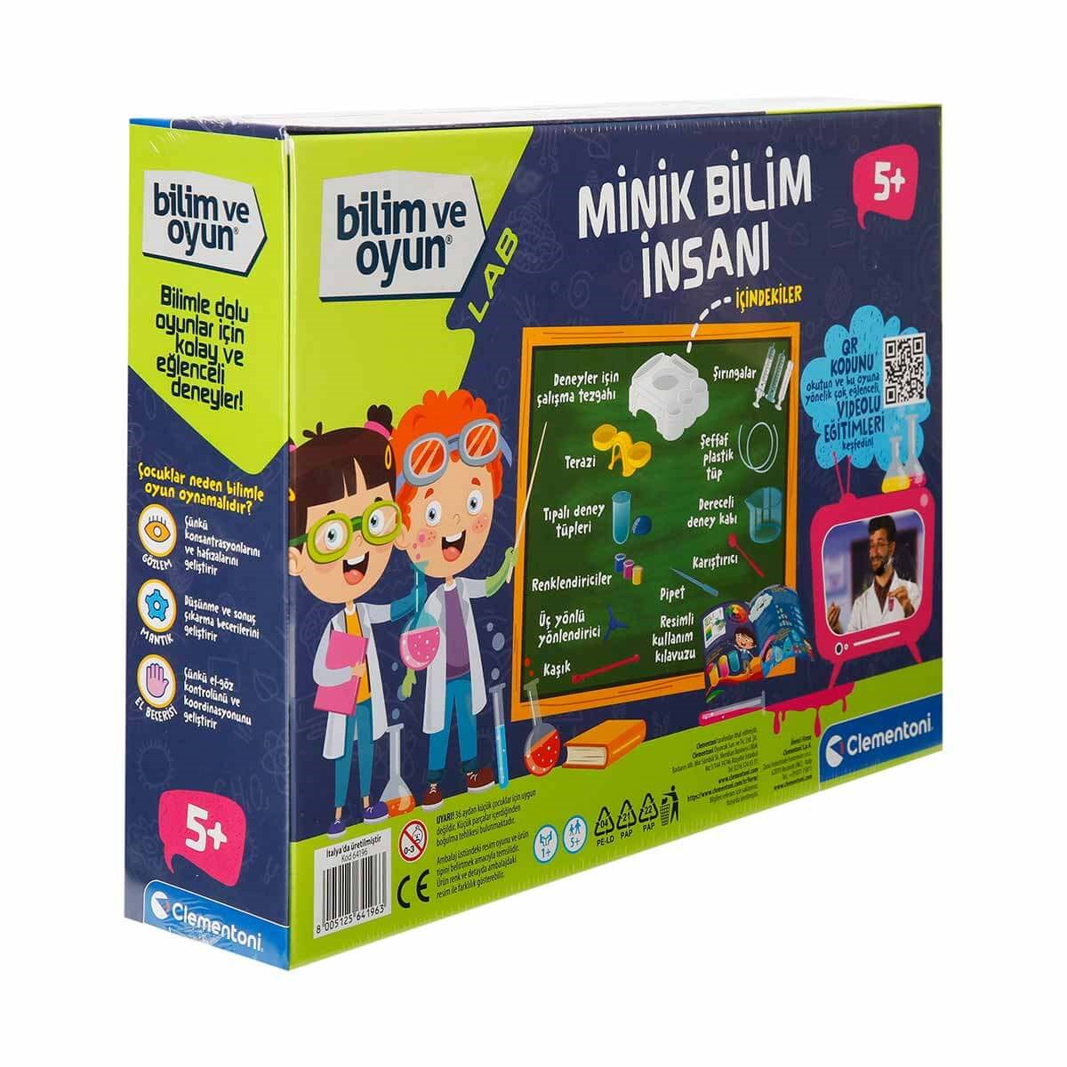 Clementoni Bilim Ve Oyun Minik Bilim İnsanı 64196