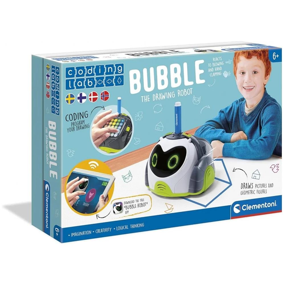 Clementoni Coding Lab Bubble Eğitici Tasarım Robotu 75052