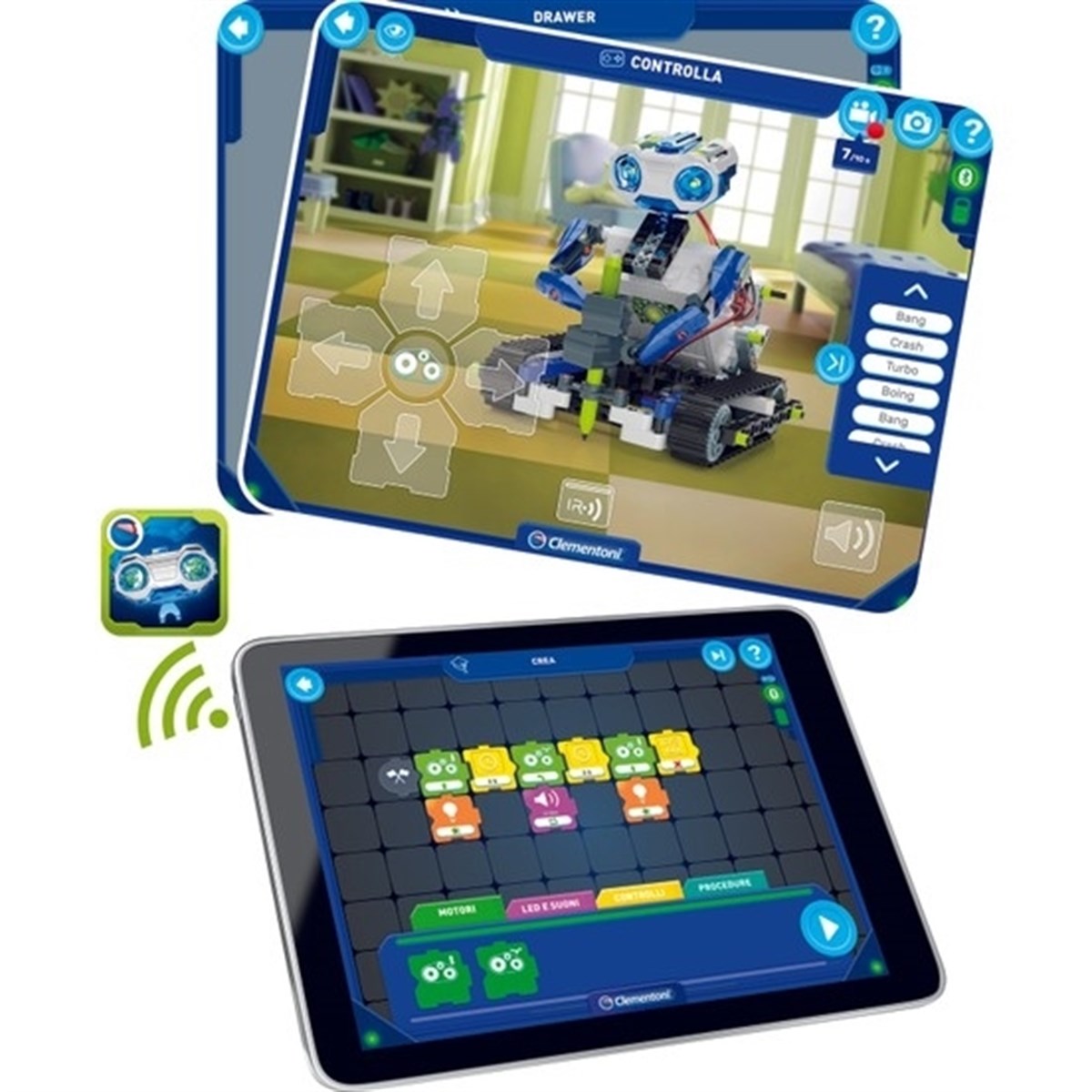 Clementoni Coding Robomaker Eğitici Laboratuvarı