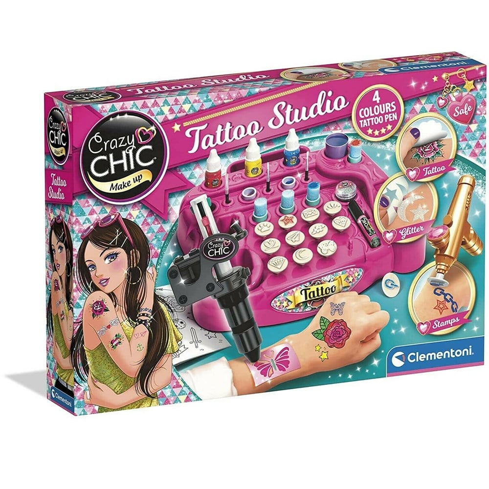 Clementoni Crazy Chic Dövme Stüdyosu 18602