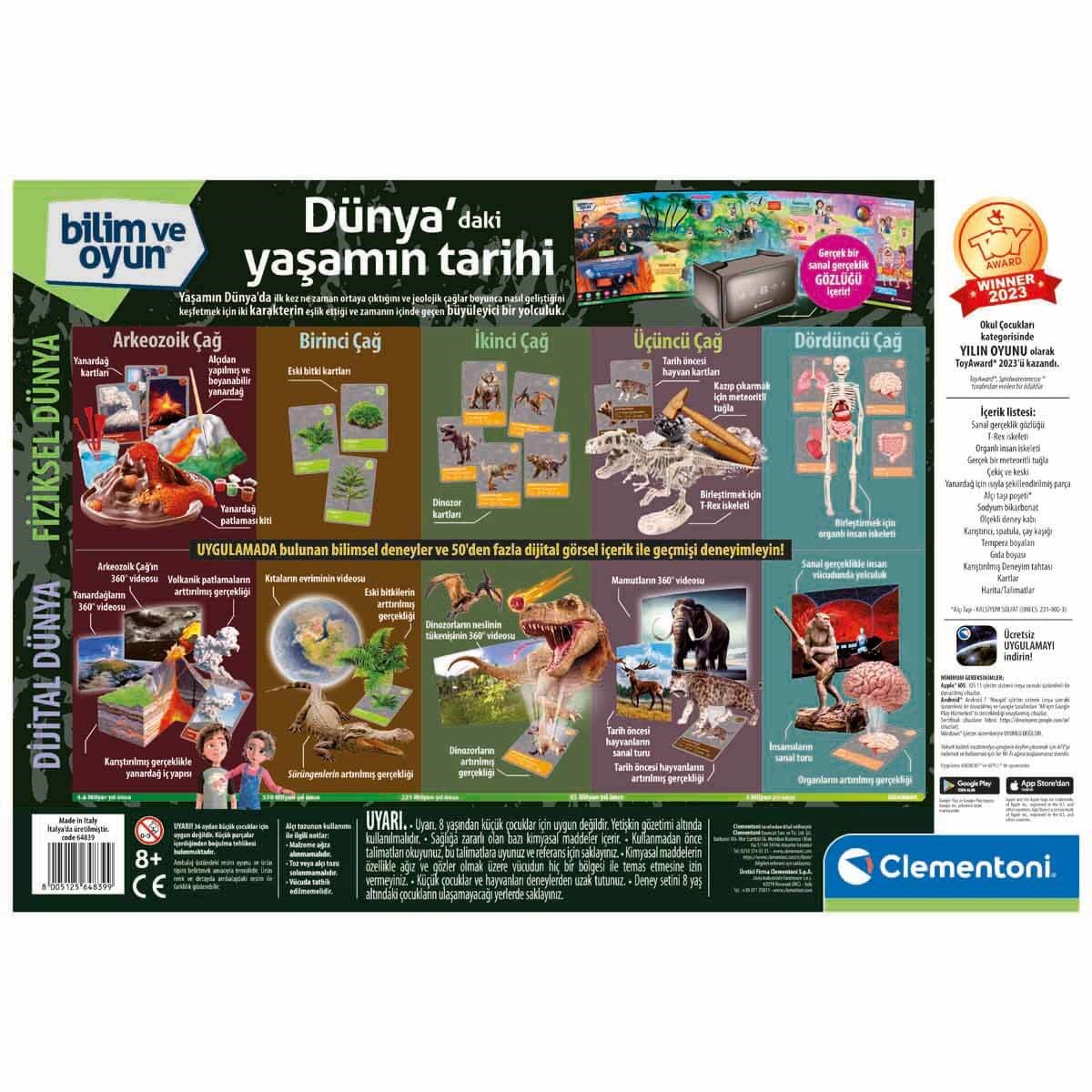 Clementoni Dünyada Yaşamın Tarihi 64839