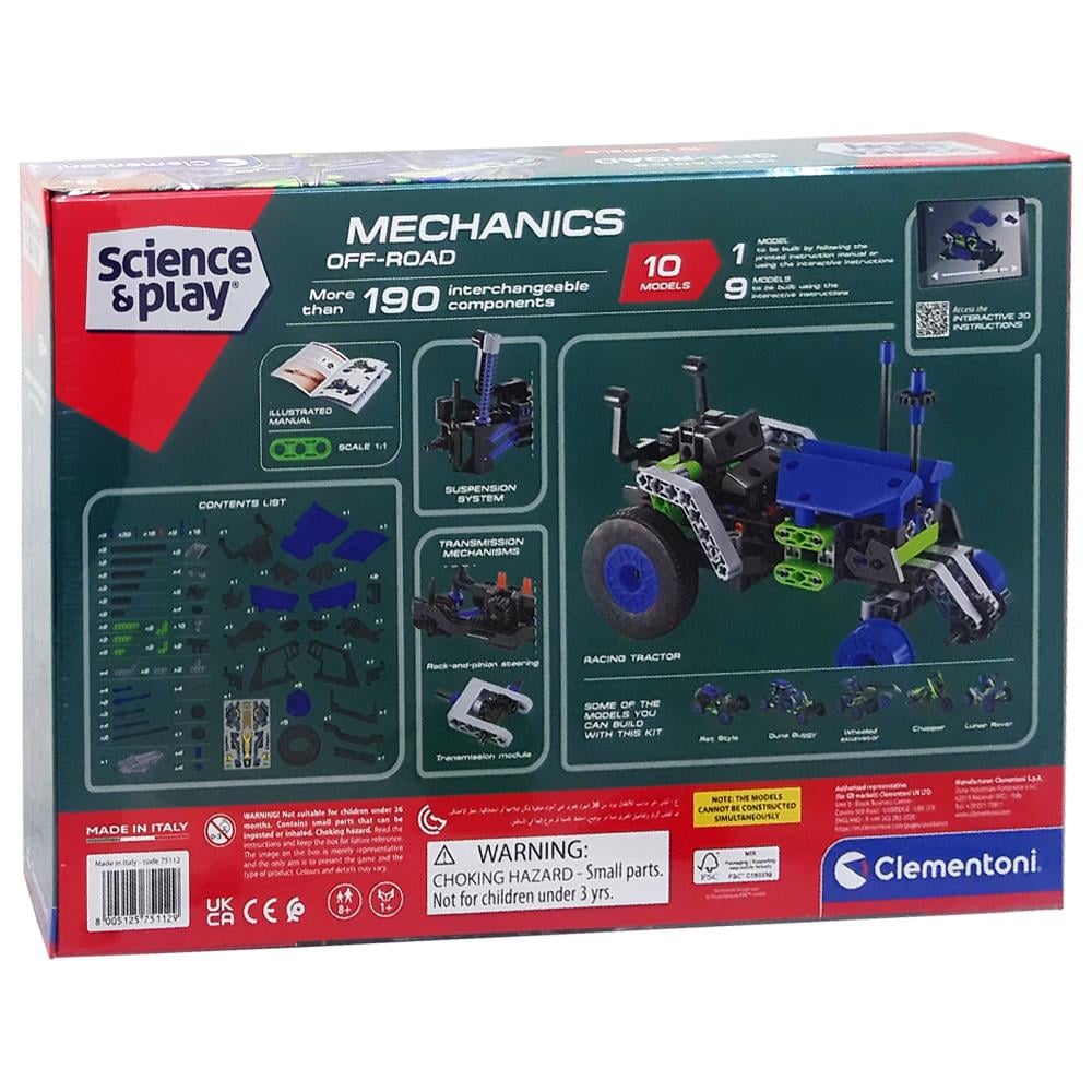 Clementoni Mekanik Laboratuvarı Arazi Aracı 75112TR