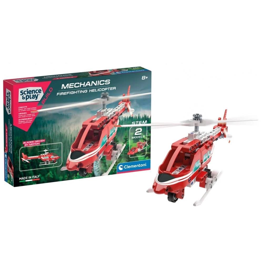 Clementoni Mekanik Laboratuvarı Firefighting Helikopter 75075TR