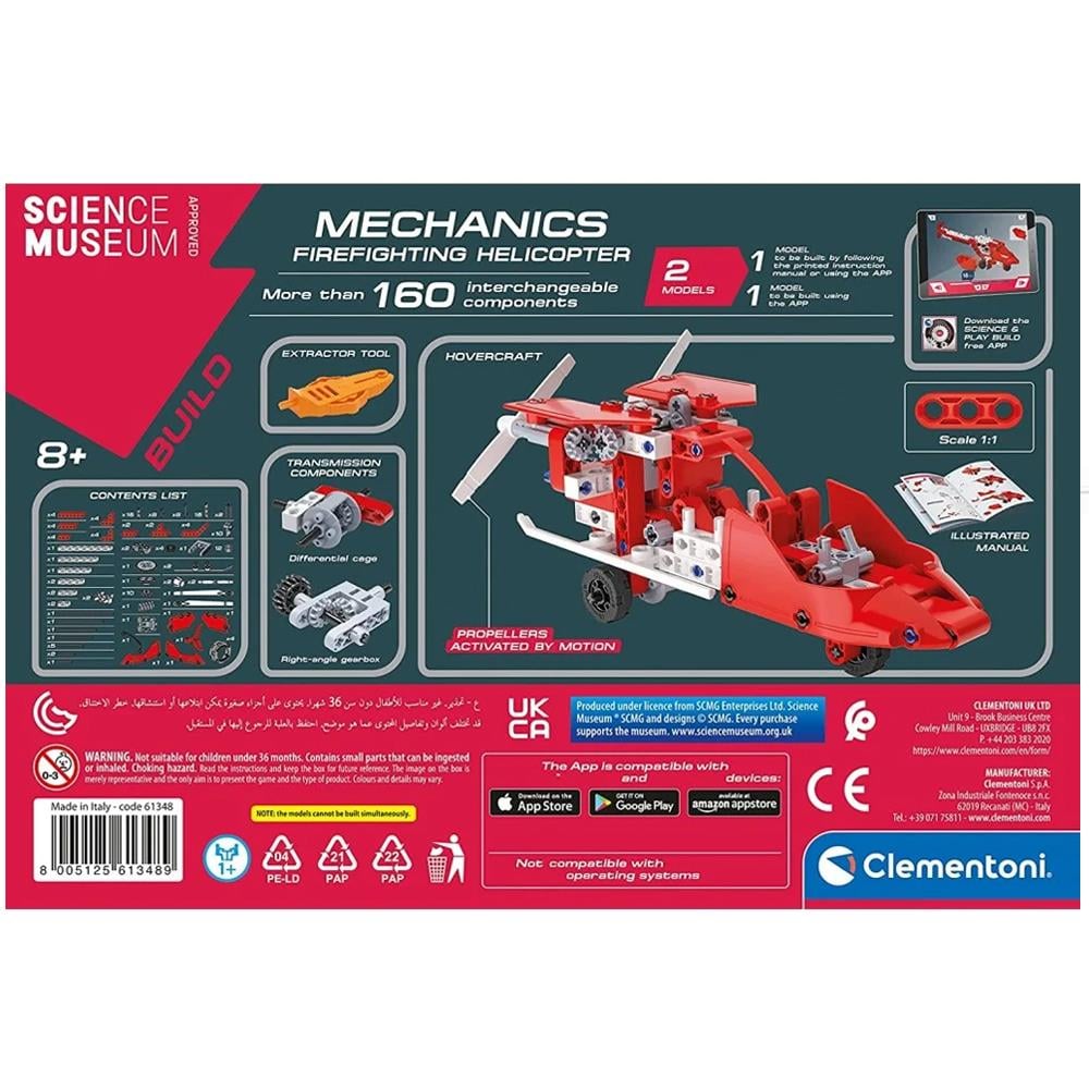 Clementoni Mekanik Laboratuvarı Firefighting Helikopter 75075TR