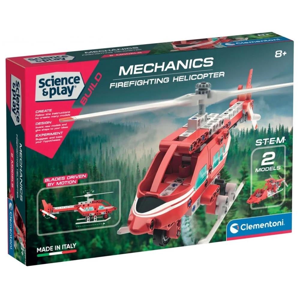 Clementoni Mekanik Laboratuvarı Firefighting Helikopter 75075TR