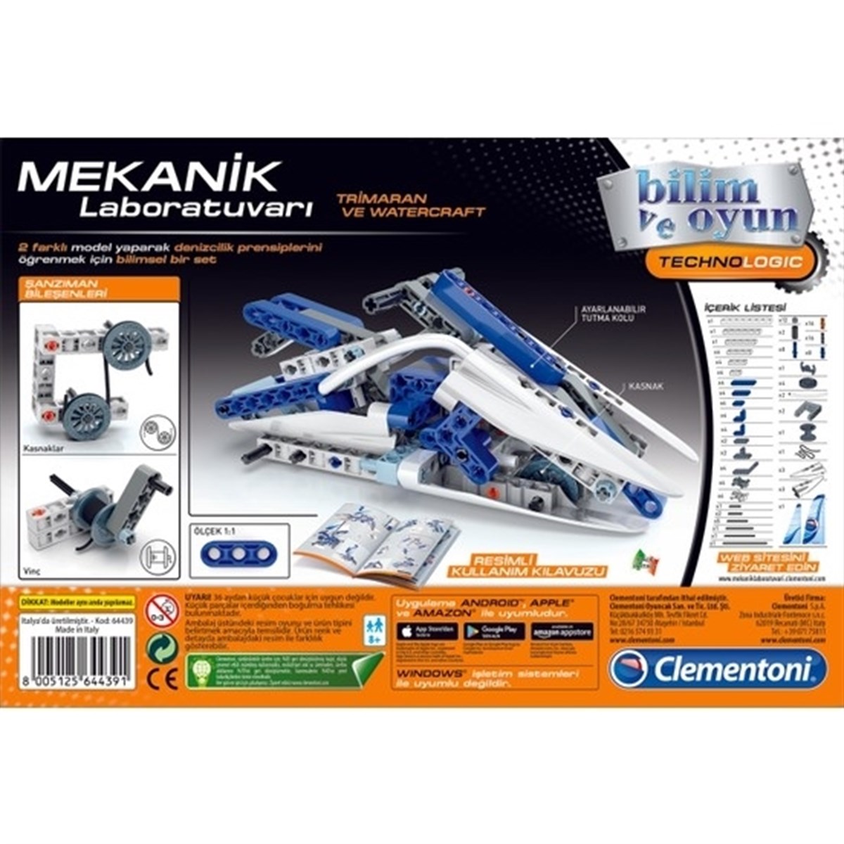 Clementoni Mekanik Laboratuvarı Trimaran Ve Watercraft