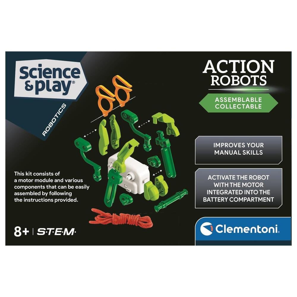 Clementoni Robotik Laboratuvarı Action Robots Climber 75138TR