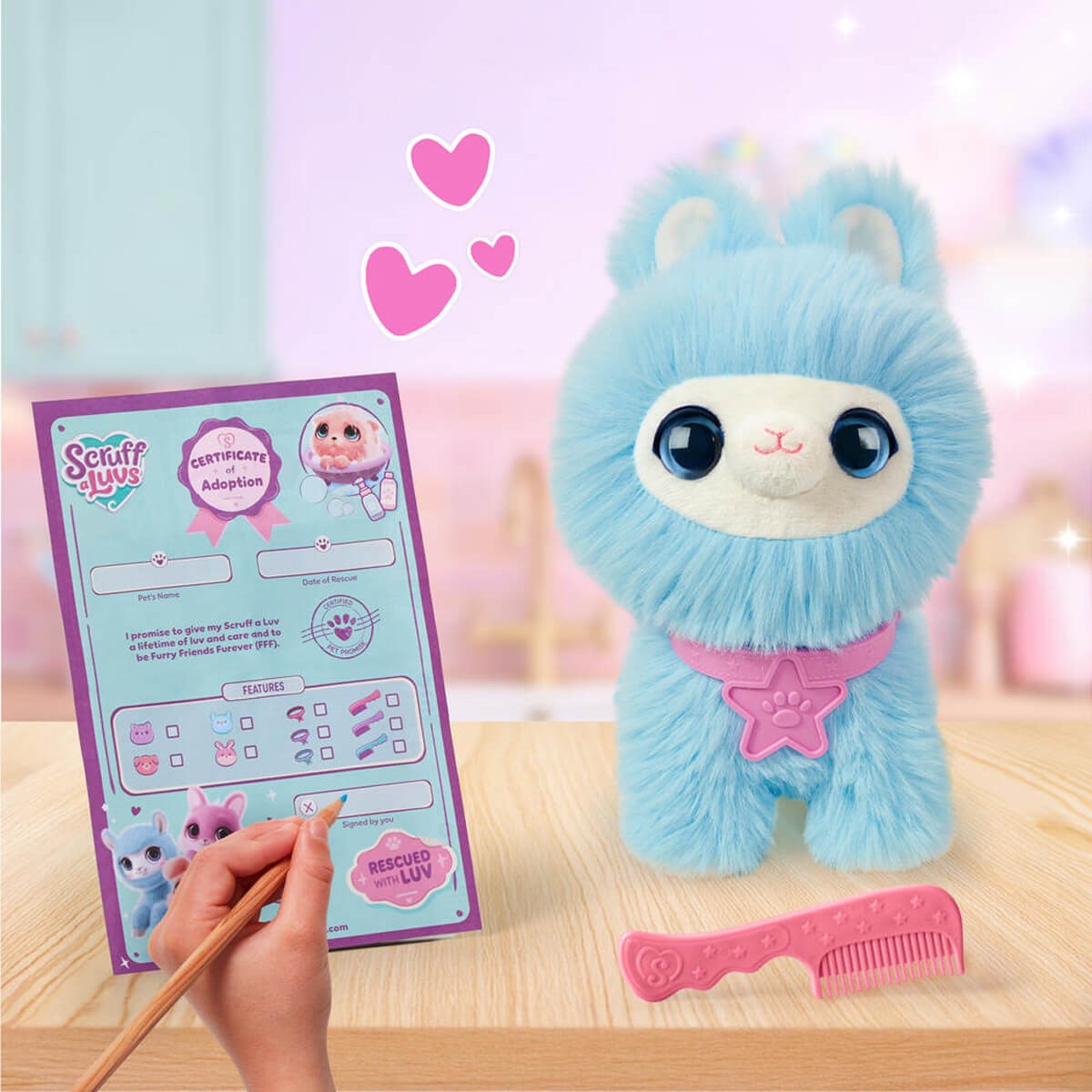 CRU15000 SCRUFF A LUVS SEVIMLI PELUS S3-30190