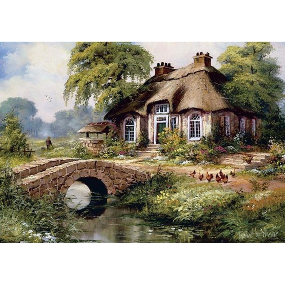 Art Puzzle 500 Parça Yeşil Köy 5080