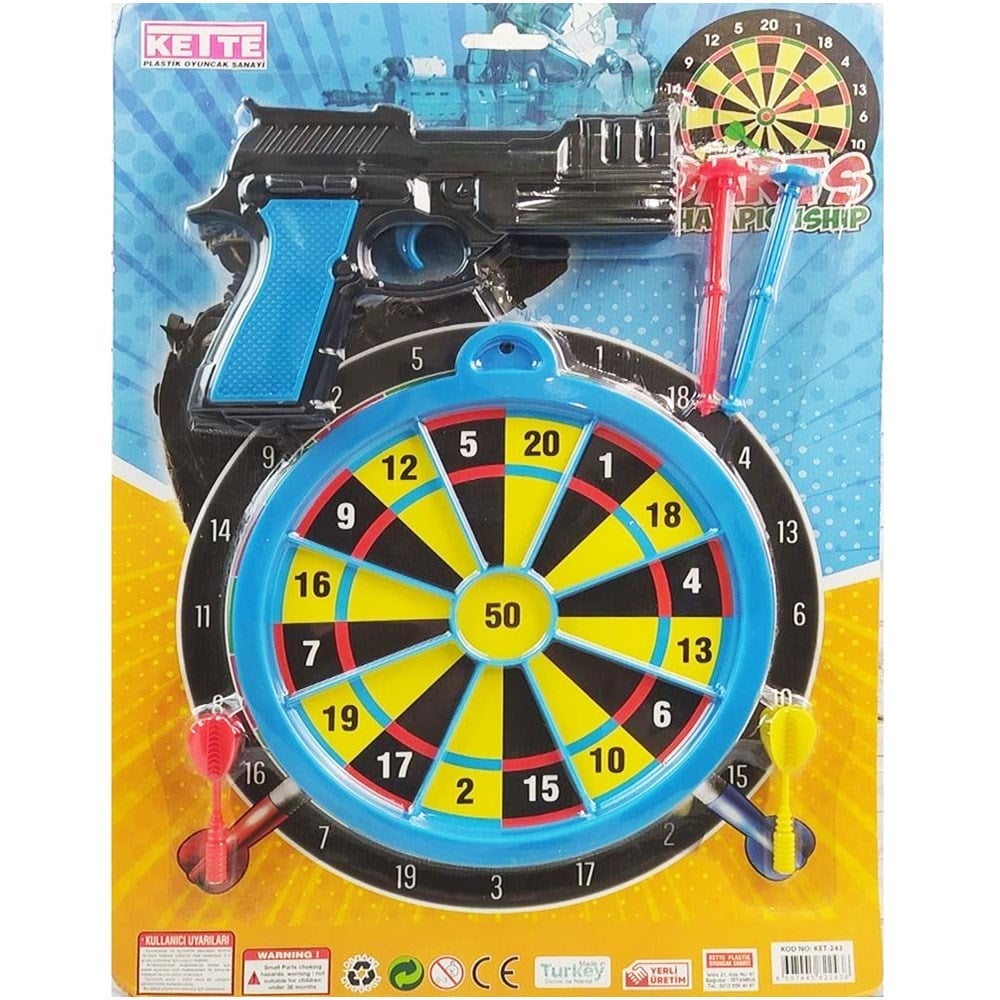 Dartlı Tabanca Seti 243