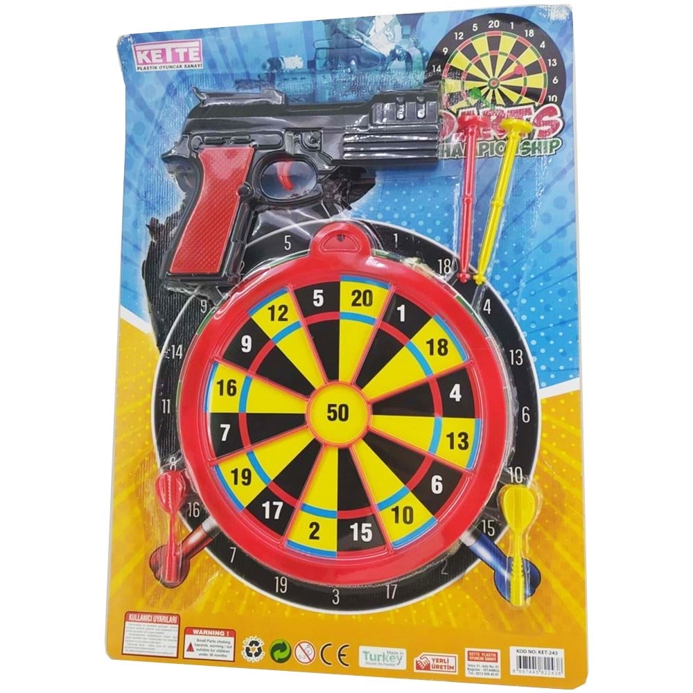 Dartlı Tabanca Seti 243