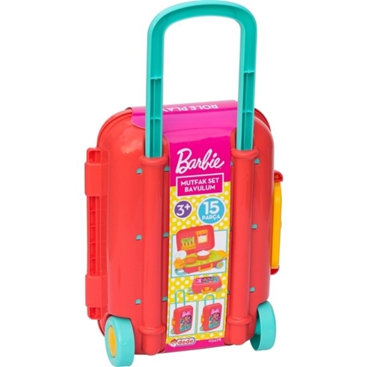 Dede Barbie Mutfak Set Bavulum
