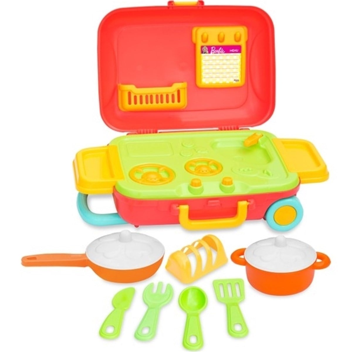 Dede Barbie Mutfak Set Bavulum