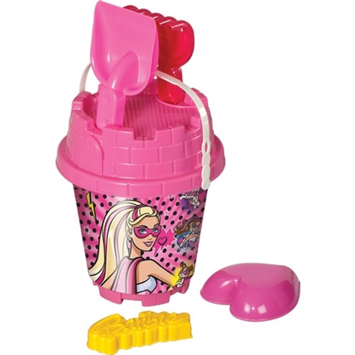 Dede Barbie Yuvarlak Kale Kova Set 1378