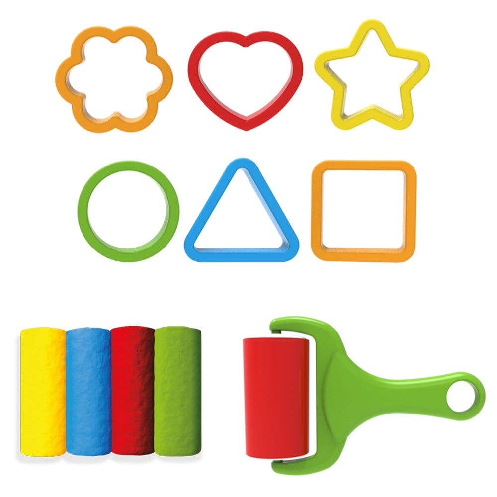 Dede Oyuncak Art Craft Geometric Shapes Dough Set 200 gr 03697