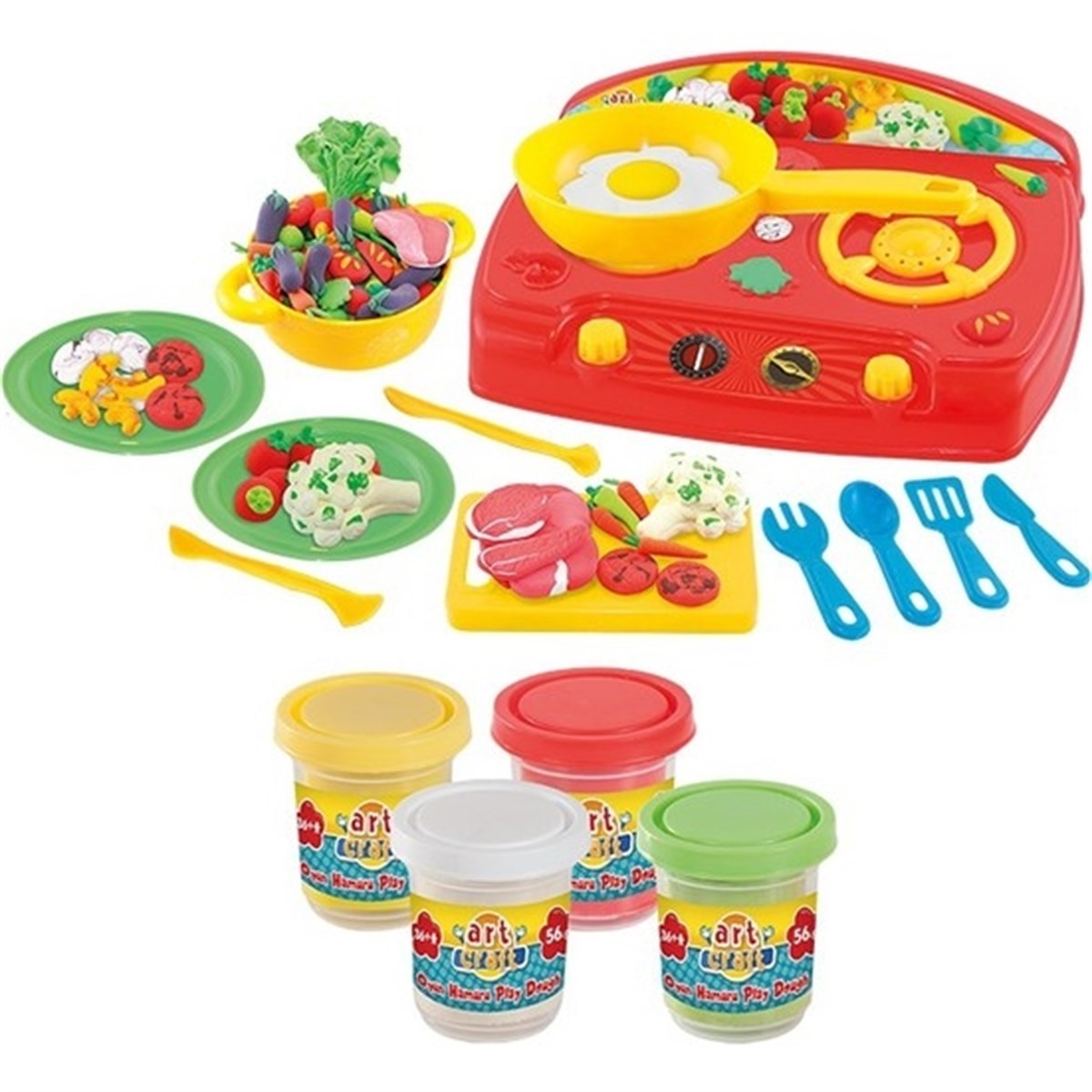 Dede Oyuncak Artcraft Mutfak Hamur Set 224 gr