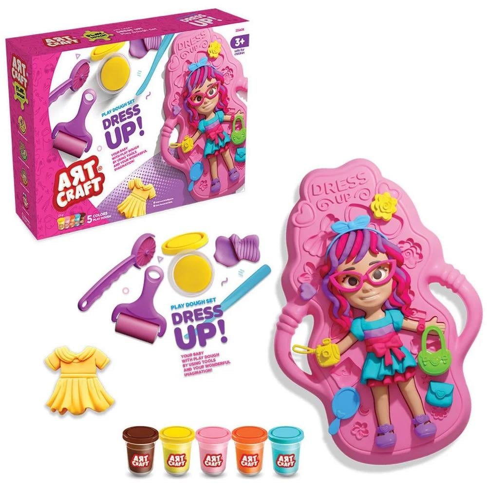Dede Oyuncak Bebek Giydirme Hamur Seti 280 gr 03943