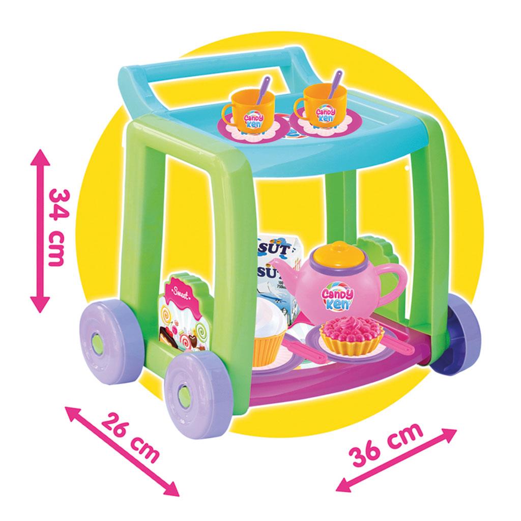 Dede Oyuncak Candy Çay Servis Arabası 03354