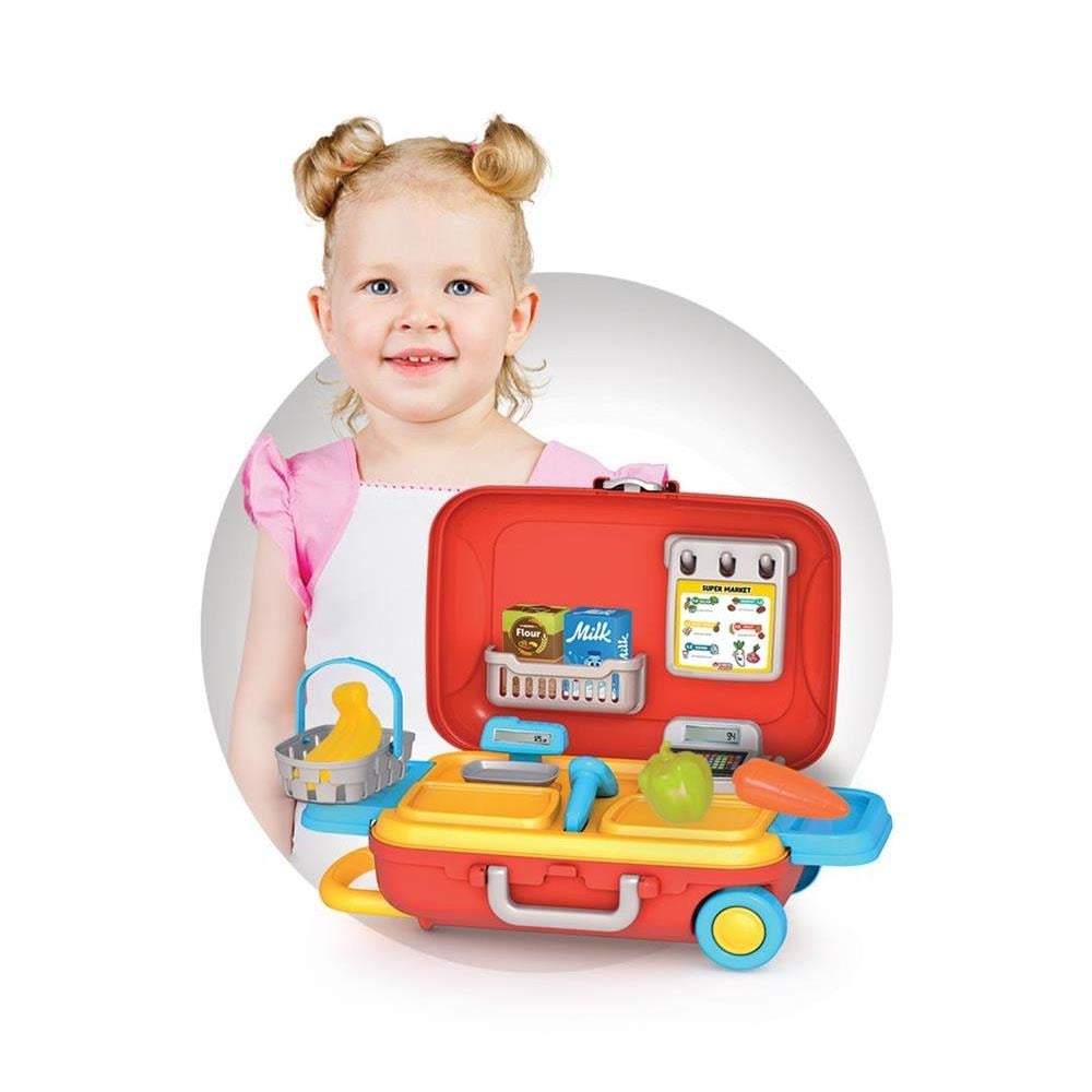Dede Oyuncak Candy & Ken Market Set Bavulum 03904